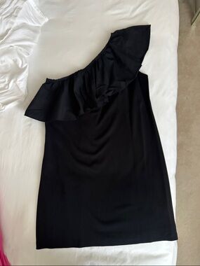 A New Day one shoulder ruffle dress